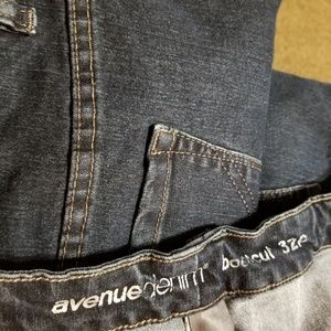 Avenue Bootcut Jeans Petite